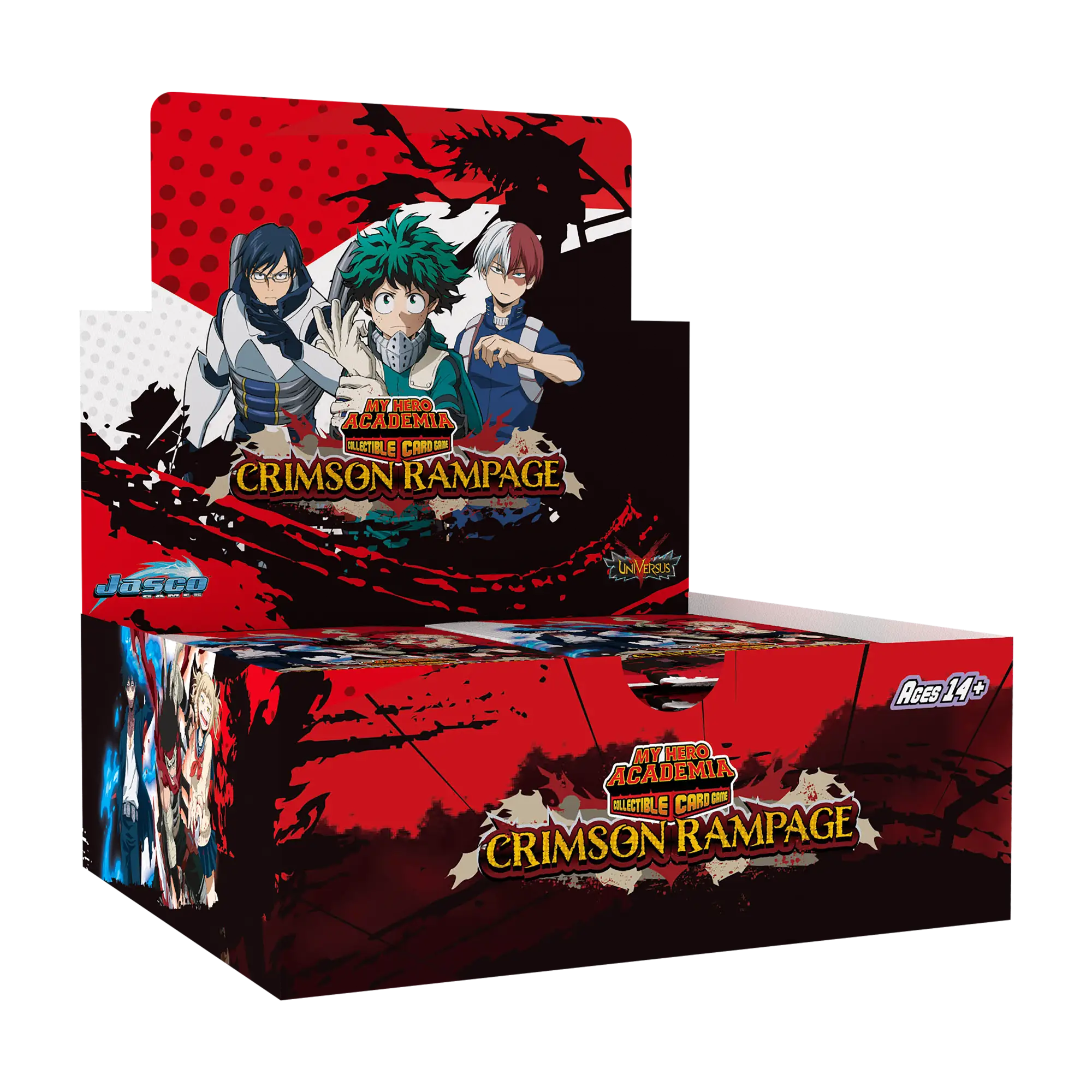 UniVersus - My Hero Academia - Crimson Rampage (Series 2) Booster Box (24 Packs)