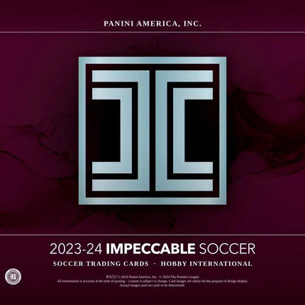 Panini - 2023/24 Impeccable Football (Soccer) - International Hobby Box