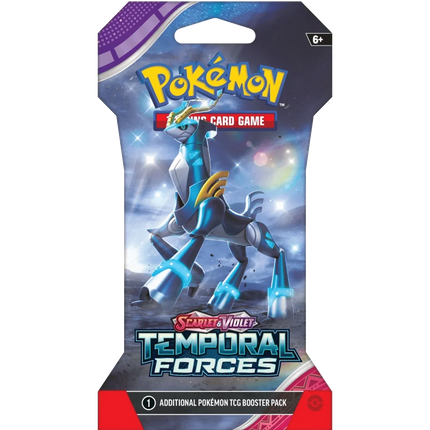 Pokemon TCG - Scarlet & Violet - Temporal Forces - Sleeved Booster Pack