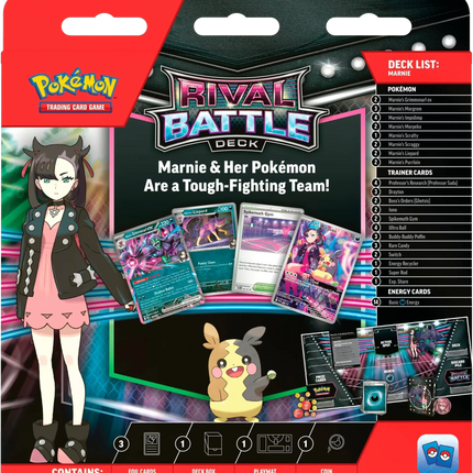Pokemon TCG - Scarlet & Violet - Rival Battle Deck - Marnie