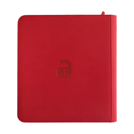 Vault X - 12-Pocket Exo-Tec® XL Zip Binder - Red