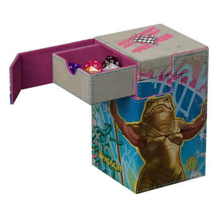 Ultimate Guard - Flip'n'Tray XenoSkin - 100+ Deck Case - Magic: The Gathering - Aetherdrift - Sab-Sunen, Luxa Embodied