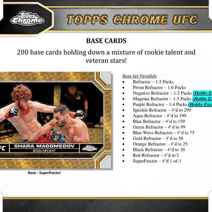 Topps - 2024 Chrome UFC - Hobby Box