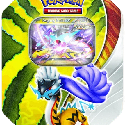 Pokemon TCG - Scarlet & Violet - Paradox Destinies Tin - Bundle
