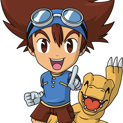 Youtooz - Digimon - Tai and Agumon Vinyl Figure #0