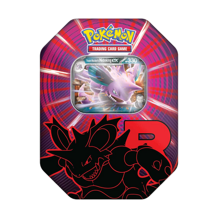 Pokemon TCG - Evolving Powers Collection Box & Team Rocket Tin (Nidoking) - Bundle