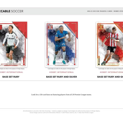 Panini - 2024/25 Impeccable Football (Soccer) - International Hobby Box