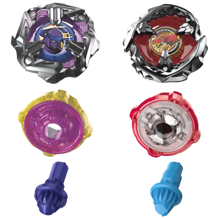 Beyblade X - Dual Pack Set - Beat Tyranno 4-70Q & Knife Shinobi 4-80HN