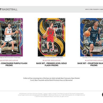 Panini - 2024/25 Select Basketball (NBA) - Blaster Box