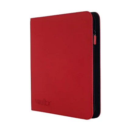 Vault X - 12-Pocket Exo-Tec® XL Zip Binder - Red