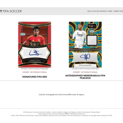 Panini - 2024/25 Select FIFA Football (Soccer) - International Hobby Box