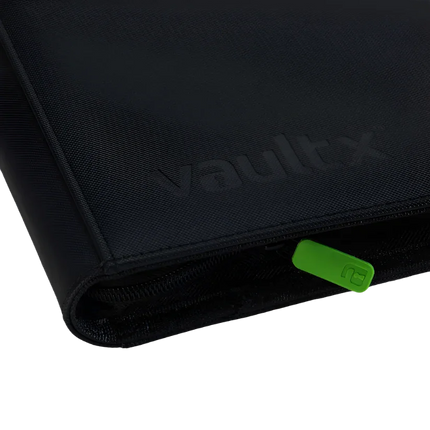Vault X - 12-Pocket Exo-Tec® XL Zip Binder - Black