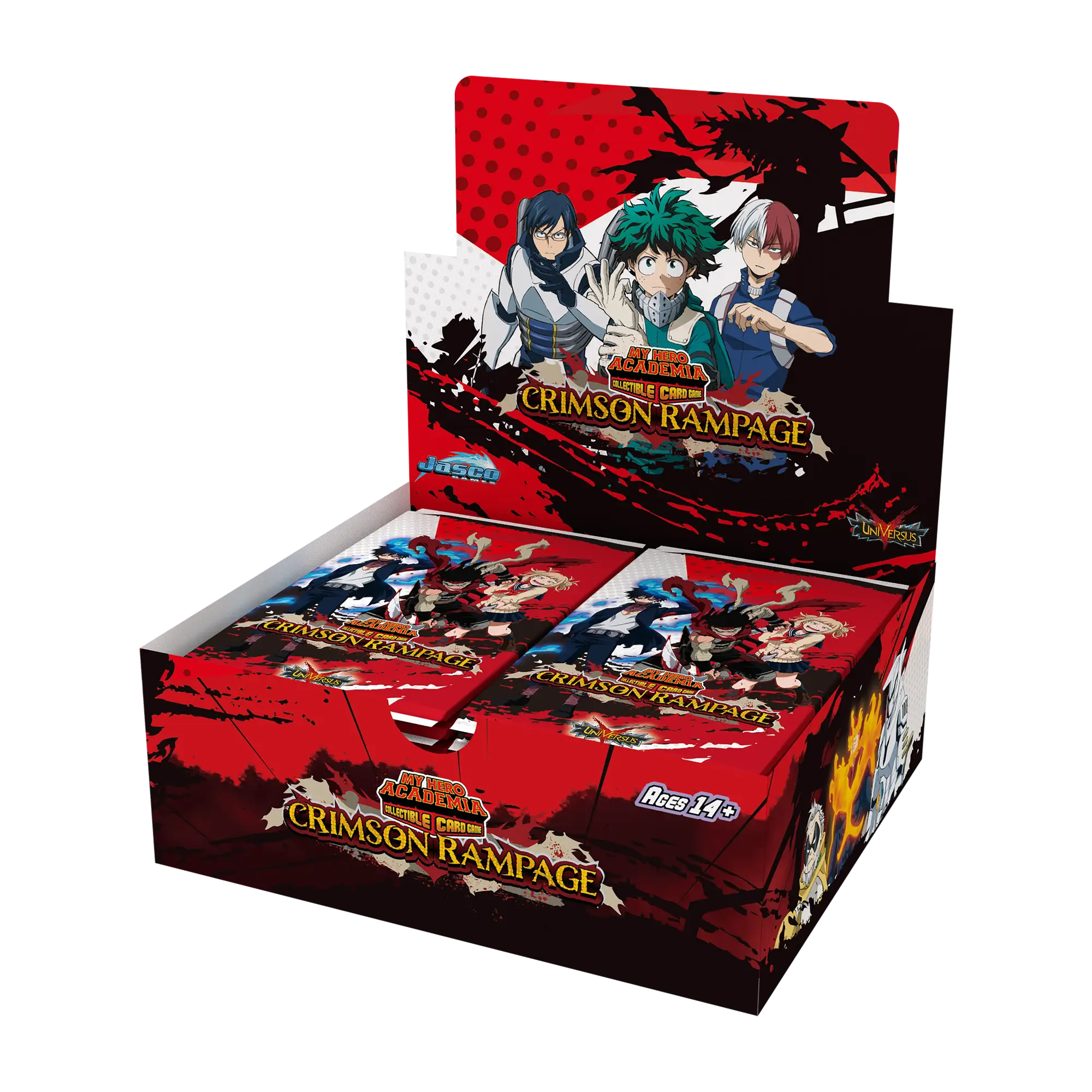UniVersus - My Hero Academia - Crimson Rampage (Series 2) Booster Box (24 Packs)