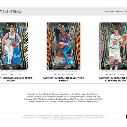 Panini - 2024/25 Select Basketball (NBA) - Blaster Box