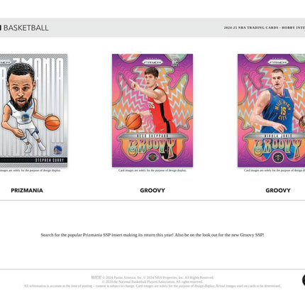 Panini - 2024/25 Prizm Basketball (NBA) - International Hobby Box