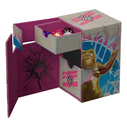 Ultimate Guard - Flip'n'Tray XenoSkin - 100+ Deck Case - Magic: The Gathering - Aetherdrift - Sab-Sunen, Luxa Embodied