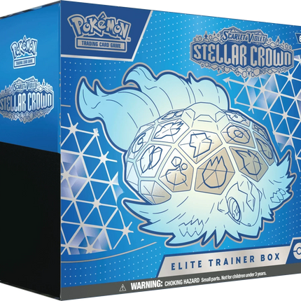 Pokemon TCG - Scarlet & Violet - Stellar Crown - Display Case (10x Elite Trainer Boxes)