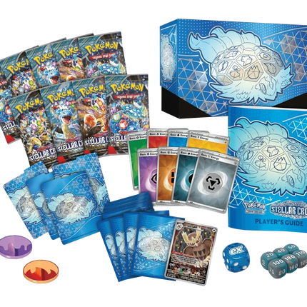 Pokemon TCG - Scarlet & Violet - Stellar Crown - Display Case (10x Elite Trainer Boxes)