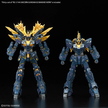 Bandai - Gunpla - RG 1/144 - Mobile Suit Gundam Unicorn - Unicorn Gundam 02 Banshee Norn
