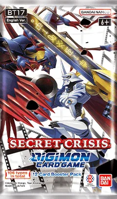 Digimon Card Game - Secret Crisis (BT17) - Booster Pack