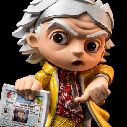 Iron Studios - Back to the Future - Doc Brown MiniCo Figure - The Card Vault