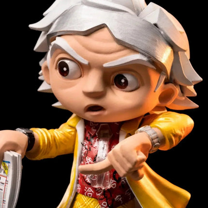 Iron Studios - Back to the Future - Doc Brown MiniCo Figure - The Card Vault
