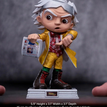 Iron Studios - Back to the Future - Doc Brown MiniCo Figure - The Card Vault