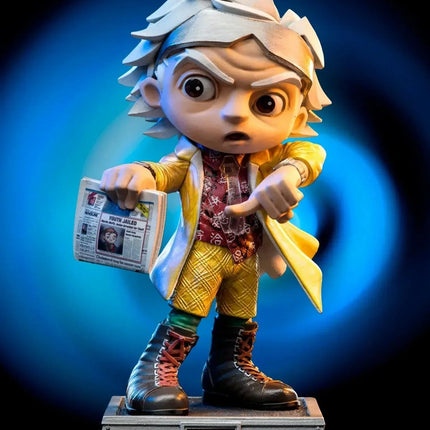 Iron Studios - Back to the Future - Doc Brown MiniCo Figure - The Card Vault