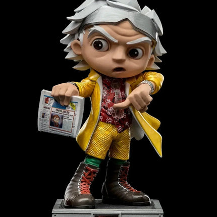 Iron Studios - Back to the Future - Doc Brown MiniCo Figure - The Card Vault