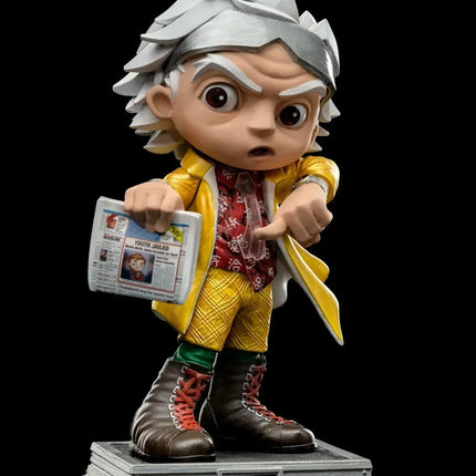 Iron Studios - Back to the Future - Doc Brown MiniCo Figure - The Card Vault
