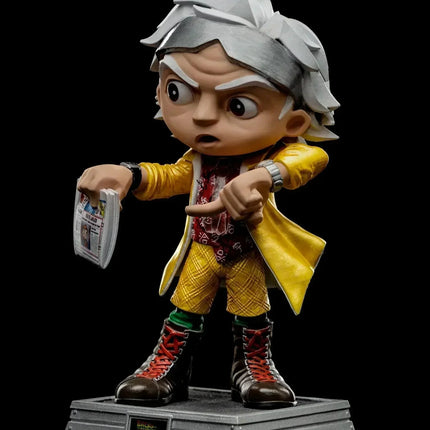 Iron Studios - Back to the Future - Doc Brown MiniCo Figure - The Card Vault