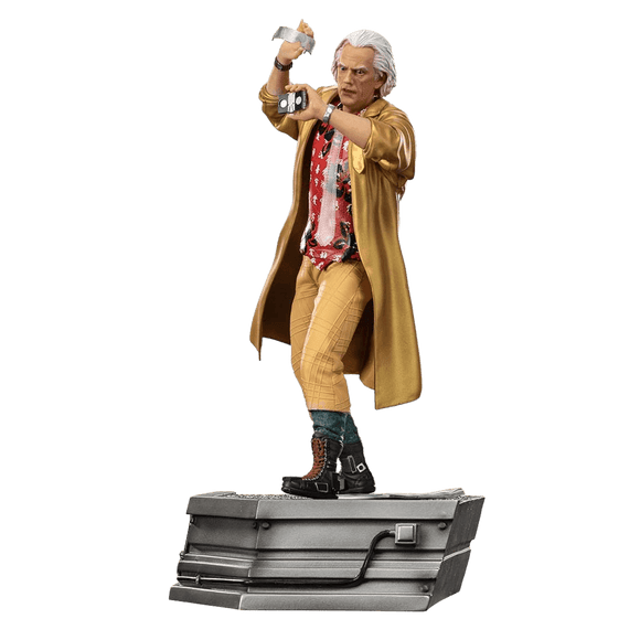 Iron Studios - Back To The Future II - Doc Brown Art Scale Statue 1/10 - The Card Vault