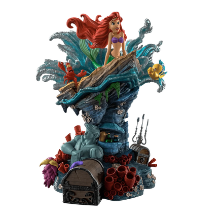 Iron Studios - Disney 100th - Little Mermaid - Deluxe Art Scale Statue 1/10 - The Card Vault