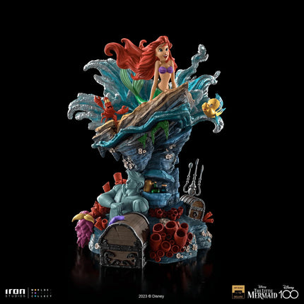 Iron Studios - Disney 100th - Little Mermaid - Deluxe Art Scale Statue 1/10 - The Card Vault