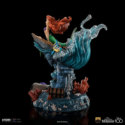 Iron Studios - Disney 100th - Little Mermaid - Deluxe Art Scale Statue 1/10 - The Card Vault