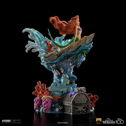Iron Studios - Disney 100th - Little Mermaid - Deluxe Art Scale Statue 1/10 - The Card Vault