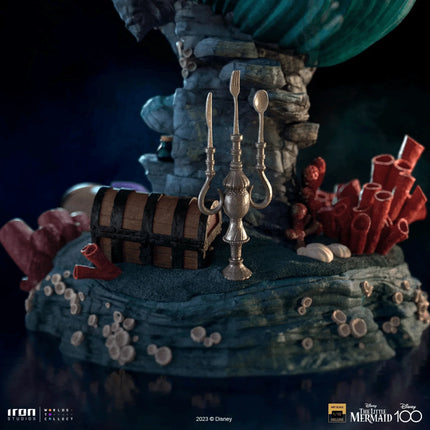 Iron Studios - Disney 100th - Little Mermaid - Deluxe Art Scale Statue 1/10 - The Card Vault