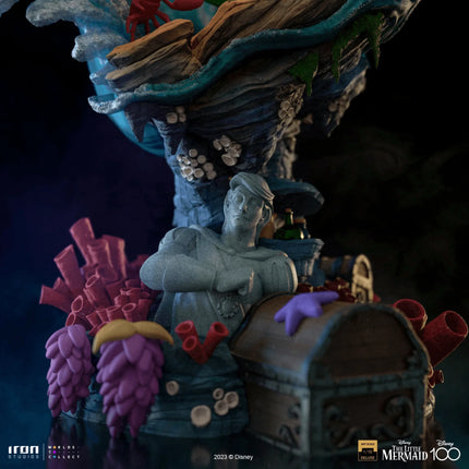 Iron Studios - Disney 100th - Little Mermaid - Deluxe Art Scale Statue 1/10 - The Card Vault