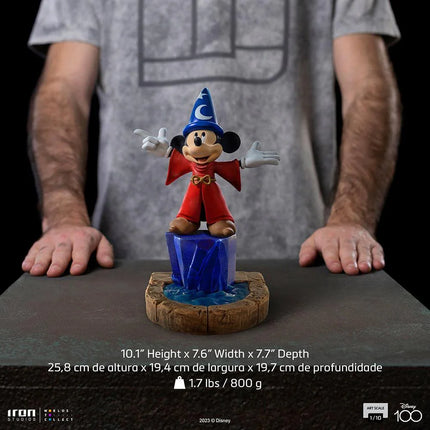 Iron Studios - Disney Classic - Mickey (Fantasia) - Art Scale Statue 1/10 - The Card Vault