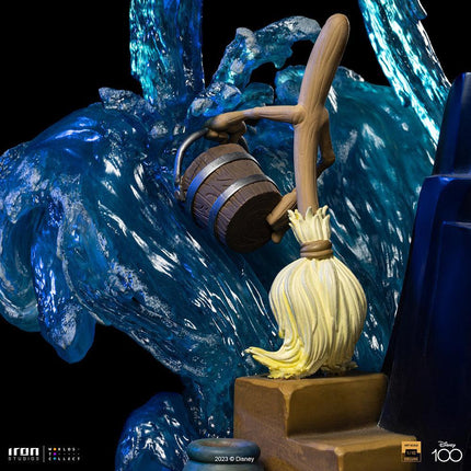 Iron Studios - Disney Classic - Mickey (Fantasia) - Deluxe Art Scale Statue 1/10 - The Card Vault