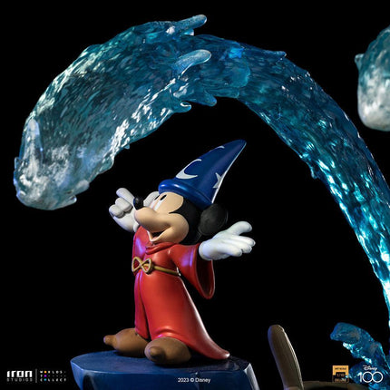 Iron Studios - Disney Classic - Mickey (Fantasia) - Deluxe Art Scale Statue 1/10 - The Card Vault