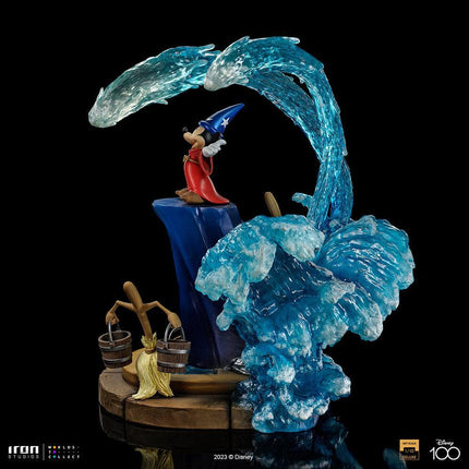 Iron Studios - Disney Classic - Mickey (Fantasia) - Deluxe Art Scale Statue 1/10 - The Card Vault