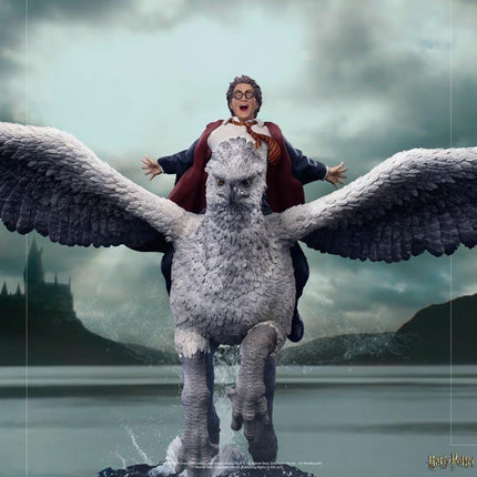 Iron Studios - Harry Potter - Harry Potter & Buckbeak - Deluxe Art Scale Statue 1/10 - The Card Vault