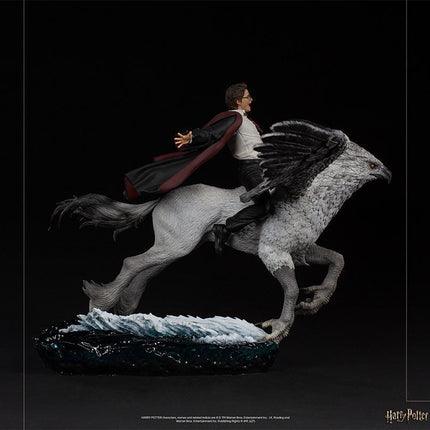 Iron Studios - Harry Potter - Harry Potter & Buckbeak - Deluxe Art Scale Statue 1/10 - The Card Vault