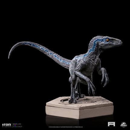 Iron Studios - Jurassic World - Velociraptor B Blue Icons Statue - The Card Vault