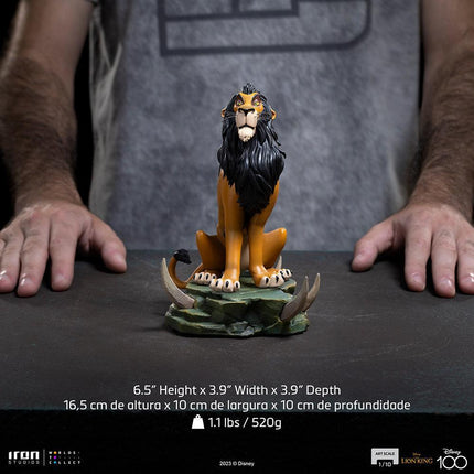 Iron Studios - Lion King - Scar - Art Scale Statue 1/10 - The Card Vault