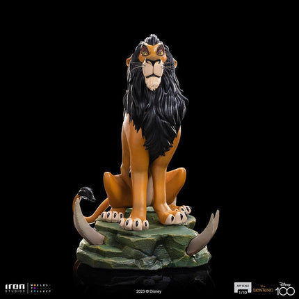 Iron Studios - Lion King - Scar - Art Scale Statue 1/10 - The Card Vault