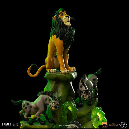 Iron Studios - Lion King - Scar - Deluxe Art Scale Statue 1/10 - The Card Vault