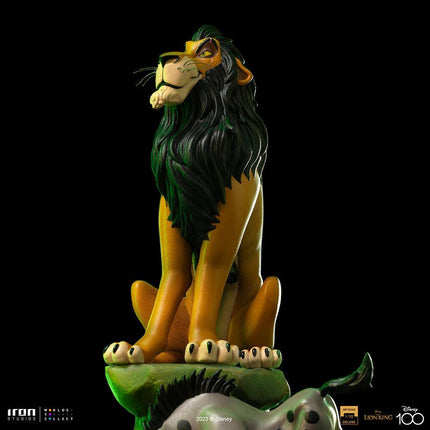 Iron Studios - Lion King - Scar - Deluxe Art Scale Statue 1/10 - The Card Vault