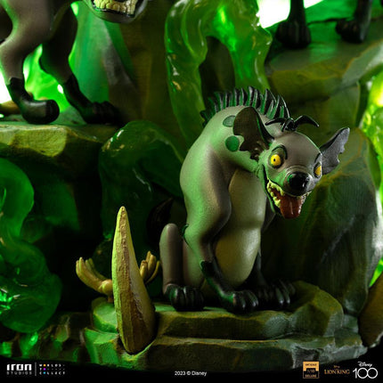 Iron Studios - Lion King - Scar - Deluxe Art Scale Statue 1/10 - The Card Vault
